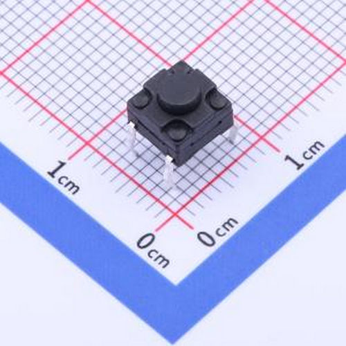 TS665CJFS 6*6*5mm 直插 轻触开关 插件 轻触开关