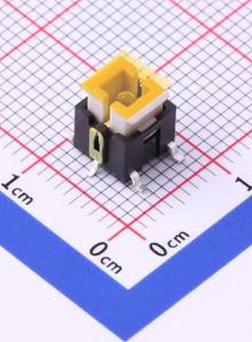 K6-6140S05 黄色带灯开关 SMD 轻触开关