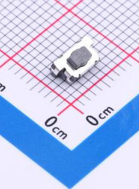 YTS1C0172BBJ00 梅花头沉板侧按键黑色按键头3x6x3.5 250GF SMD