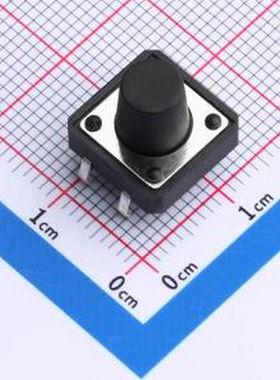 TS015-CBW1EH10.0 12*12*10.0mm 直插 180GF 轻触开关 插件-4P,12