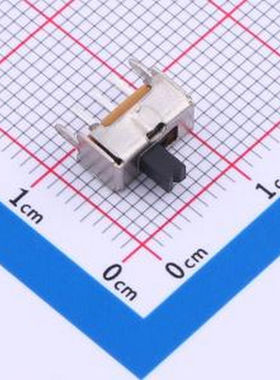 HX SS12D07VG3 3脚2两档位SS12D07VG3 1P2T立式拨动开关,柄长3mm