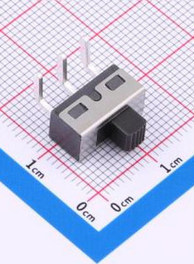 SS12D10G4-WJ 两档卧式插件 3脚拨动开关弯插 柄长4.0mm 插件 滑