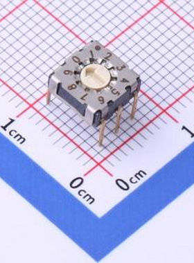 SDAR-10 旋转编码开关/8421开关/BCD编码开关 插件 旋转编码器