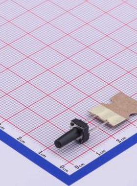 DTST-66K-V 正按插件加长Pin 插件,6.2x6.2mm 轻触开关