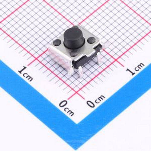 TS6655TPZJ 250gf BD 轻触按键开关6*6*5.5 贴片支架 SMD,7.5x3.6