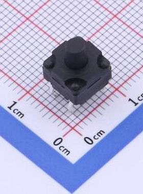 TS-1012-A12B3-D2 8*8*9.5防水IP67四脚插件按键250gf 插件-4P,8x