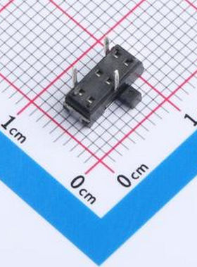 MK-12D10G2-B mini拨动开关 插件,9x3.5mm 滑动开关