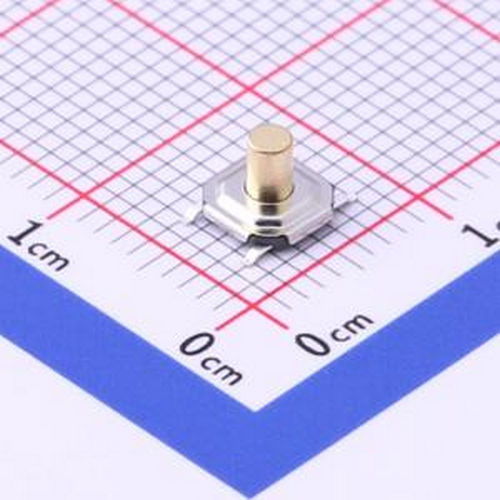 TS-1076S-A12B3 轻触开关5.2*5.2*4.0mm铜头4*4贴片四脚轻触开关2