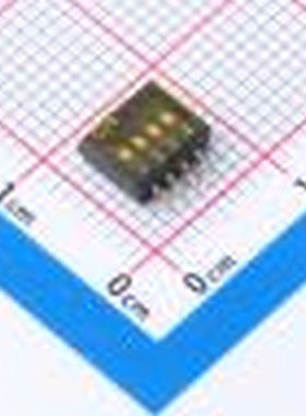 SMXMS-04K-TP 间距1.27mm 4位拨码开关 SMD 拨码开关
