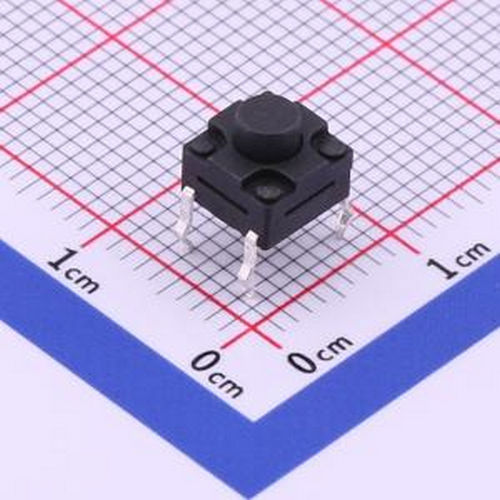 TS-1010-A4B3-D2 防水插件轻触开关6.2*6.2*5.5四脚插件6*6*5.5插