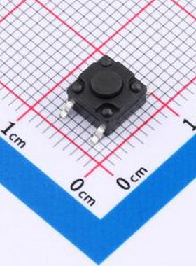 TS017A-TBY1FH4.3 6*6*4.3mm 立贴 250GF 防水IP67 轻触开关 SMD-