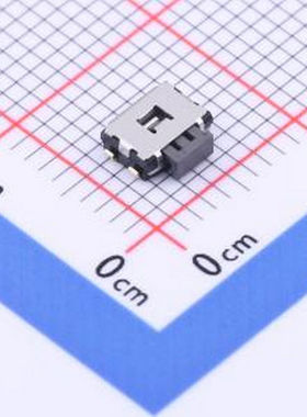 EVQPUB02K 4.7*4.5*1.65mm 卧贴 轻触开关 SMD,4.5x4.7mm 轻触开