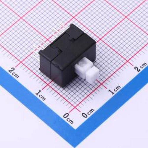 YTS8513L400FW 按键开关8.5x13 自锁3.3x3.3白头 400gf SMD 按键