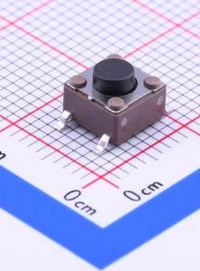 DTSM-62K-V-T/R 贴片 行程0.25mm 100gf SMD-4P,6.2x6.2mm 轻触开