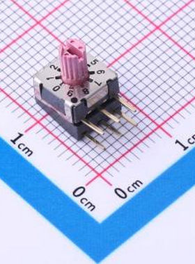 SKCR-10H1 旋转编码开关/8421开关/BCD编码开关 插件 旋转编码器