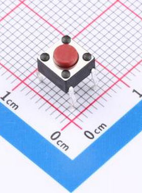 TP10812645 6*6*4.5mm 直插 轻触开关 插件 轻触开关