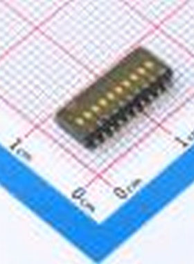 SMXMS-10K-TP 间距1.27mm 10位拨码开关 SMD 拨码开关