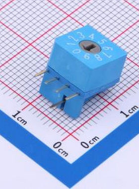 EDR-10H1 H系列 微型旋转编码开关 插件,10x10mm 旋转编码器