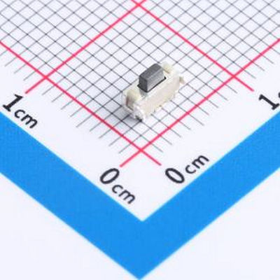 THAM05-BB2-R 2X5/贴片/1.8H/180gf/白底黑钮/双簧/编带 SMD-3P,4