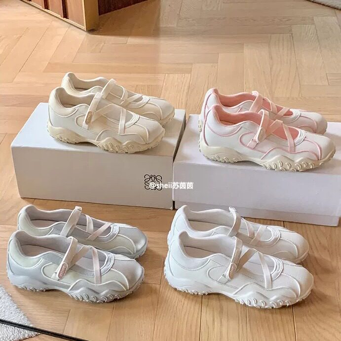 【烈儿宝贝】波浪小月牙~5cm厚底运动芭蕾鞋单女玛丽珍鞋E5201031