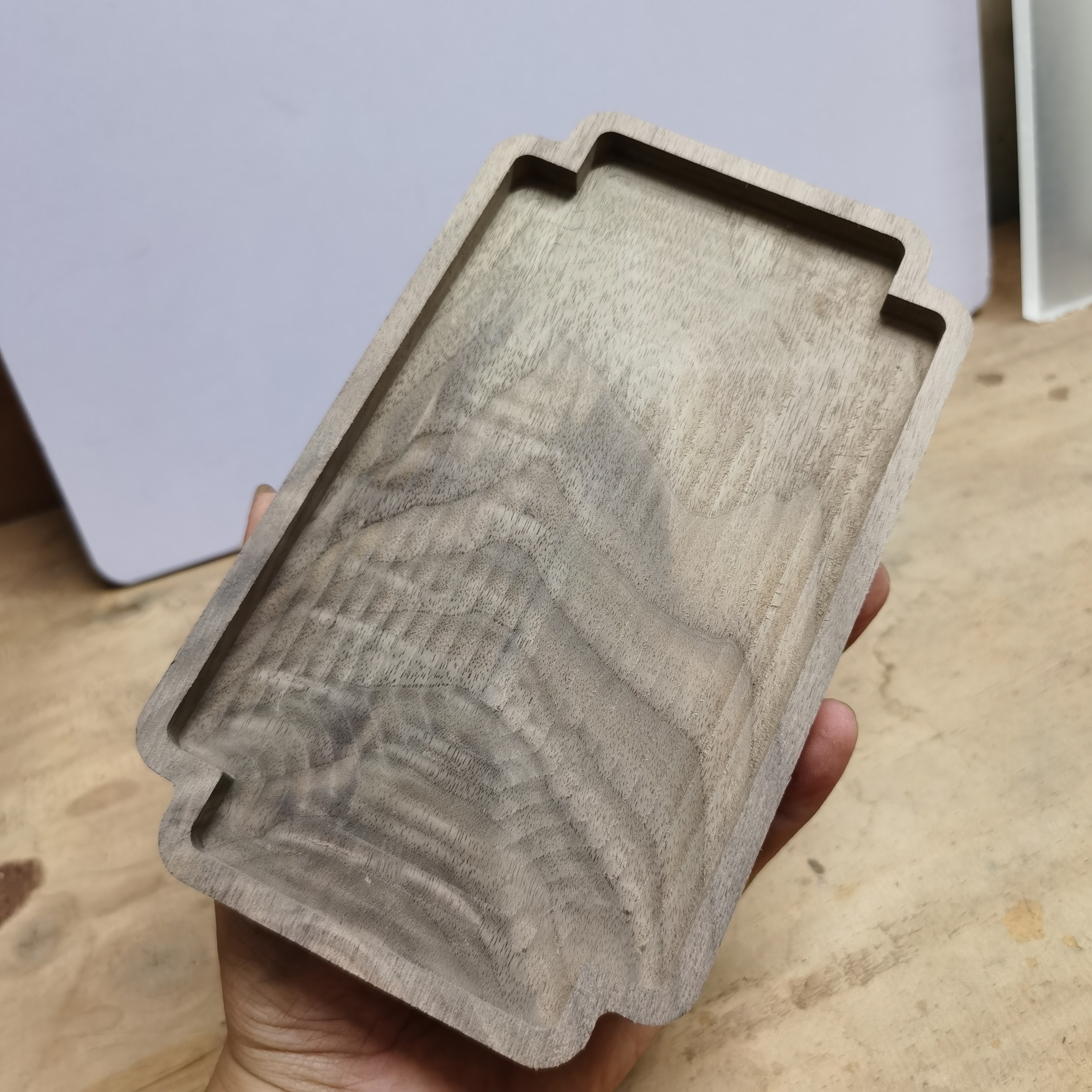 【D30】一物一拍美国黑胡桃木料实木小托盘毛坯半成品特价