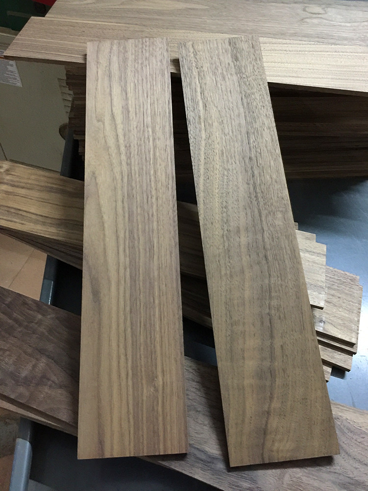 正宗北美国黑胡桃木料fas级黑胡桃薄片薄板料天然实木diy盒子木料