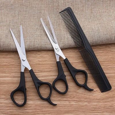 3Pcs/Set Hair Scissors Cutting Shears Salon Barber Hair Thin