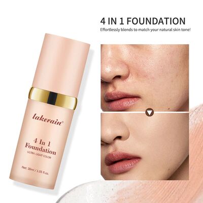 4In1 Color Changing Foundation Moisturizer Longwearing Water