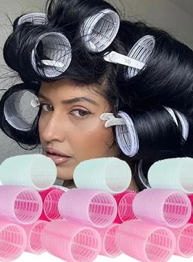 18pcs Hair Rollers Self Grip Hook Hair Curlers Heatless