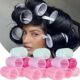 Hair Hook Rollers 18pcs Self Grip Curlers Heatless