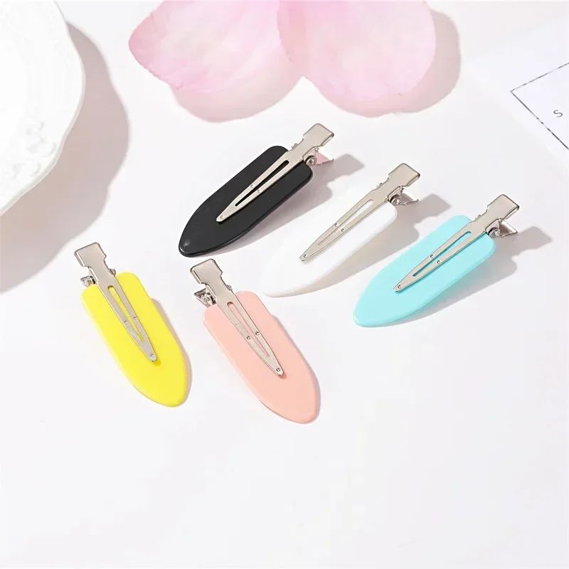 4pcs No Bend Seamless Hair Clips Side Bangs Fix Fringe Barre