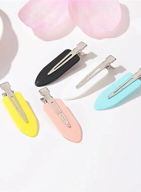 4pcs No Bend Seamless Hair Clips Side Bangs Fix Fringe Barre