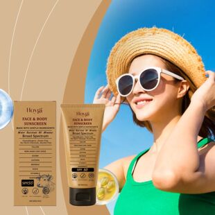 85g Beef Tallow Sunscreen Cream Spf50 Body Face Lasting Sun