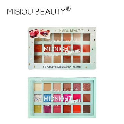 18  Color Yellow Beauty Glazed Makeup Eyeshadow Pallete