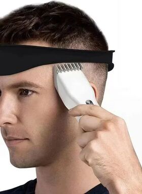 DIY Men Hair Trimming Ruler Neckline Guide Haircuts Curved H