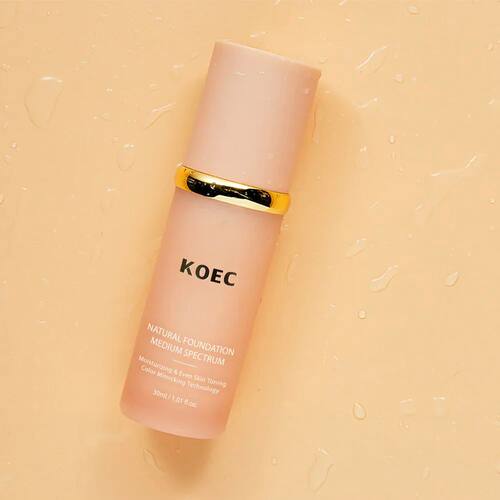 30ml KOEC Medium Spectrum Natural Foundation Moisturizing Ev