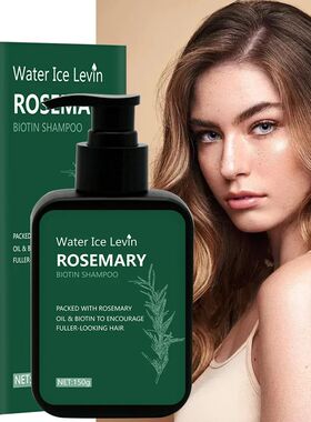 Rosemary Biotin Shampoo Hair Growth Deep Cleansing Scalp Car