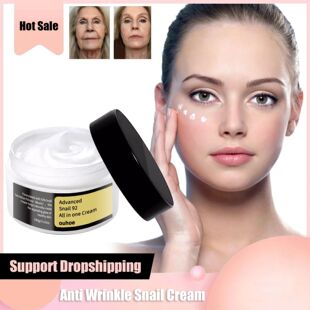 Anti Wrinkle Cream Snail Serum Face Moisturizer Anti Aging