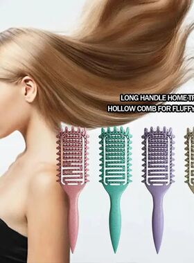 Curl Styling Brush Bristle Detangling Hair Brush Tangled Com