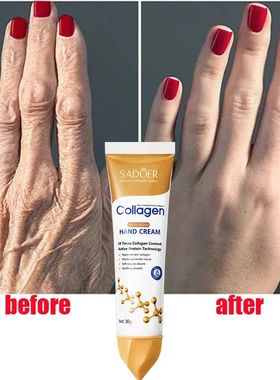 Collagen Anti-wrinkle Hand Cream Skin Soften Nourish Anti-dr