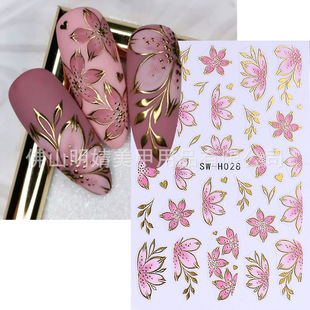 Flower Stickers Spring And Summer Phnom Penh Flowers Pink Ch