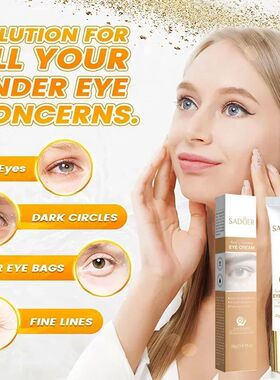 Anti-Wrinkle Eye Cream Dark Circles Remove Eye Bags Puffy Re