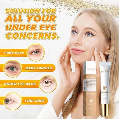 Anti-Wrinkle Eye Cream Dark Circles Remove Eye Bags Puffy Re
