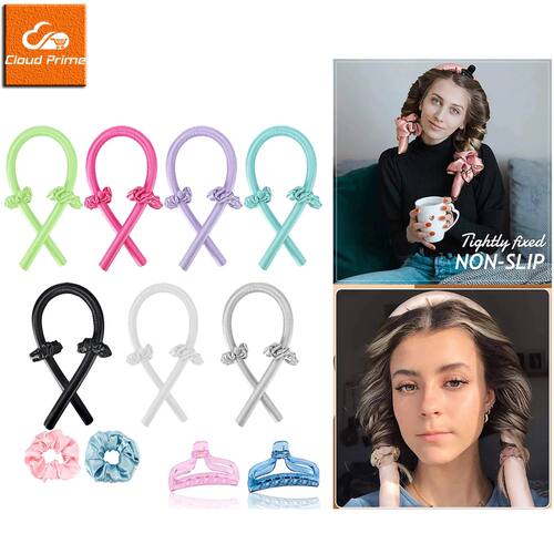Heatless Curler Hair Curling Iron Headband Lazy Curler Silk