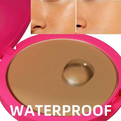 Hd Powder Natural Matte Pressed Powder Oil Control Brighten