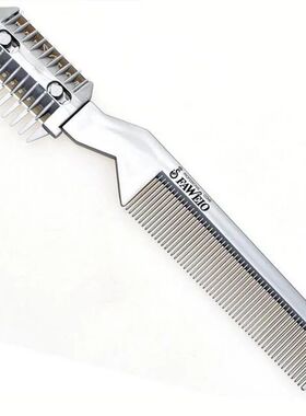 Hair Razor Comb Hair Trimmer Hair Comb with Blade Hair Thinn
