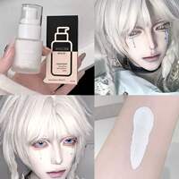 Matte White Liquid Foundation Makeup Buildable Coverage Prim thumbnail 6
