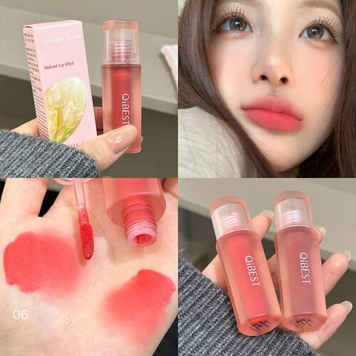 6 Colors Matte Nude Liquid Lipstick Velvet Durable Gloss Sex