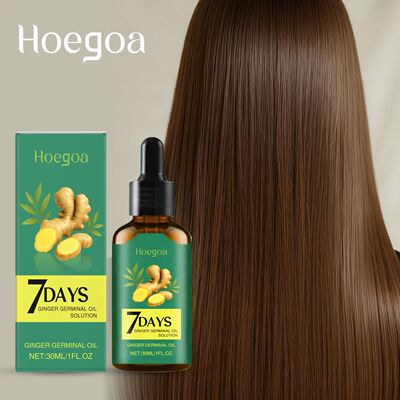 7 Days Fast Ginger Hair Growth Serum Prevent Hair Loss Scalp