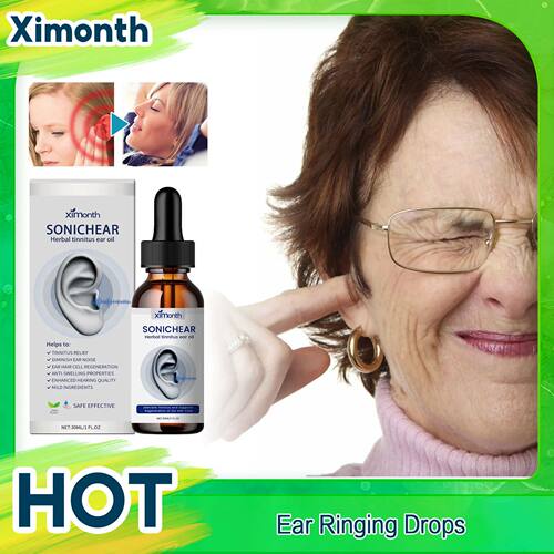 Tinnitus Drops Otitis Care Alleviate Deafness Protect Hearin